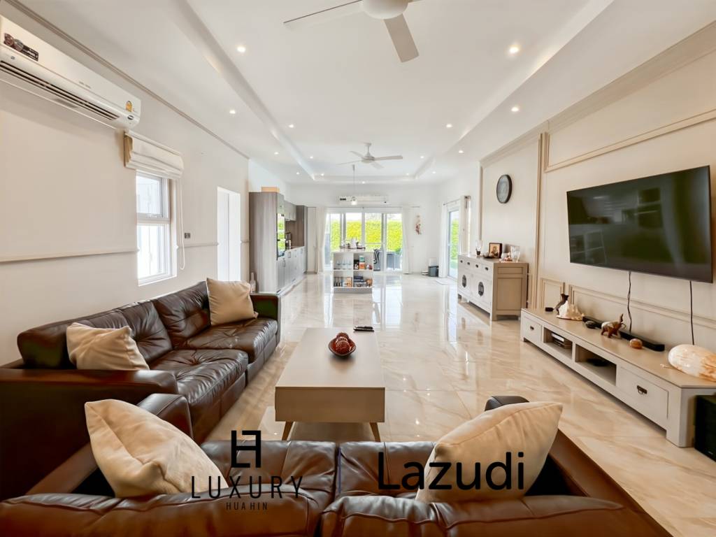 วิลล่า 3 ห้องนอนพร้อมสระว่ายน้ำในโครงการ Mali Signature ทับใต้ หัวหิน