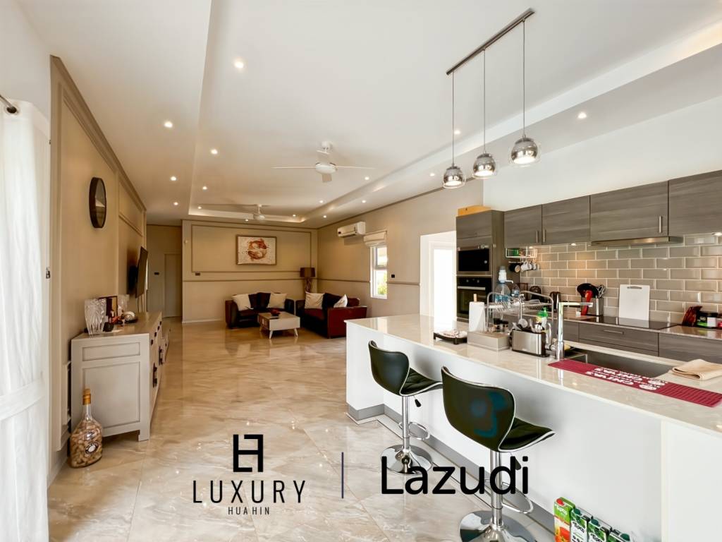 วิลล่า 3 ห้องนอนพร้อมสระว่ายน้ำในโครงการ Mali Signature ทับใต้ หัวหิน