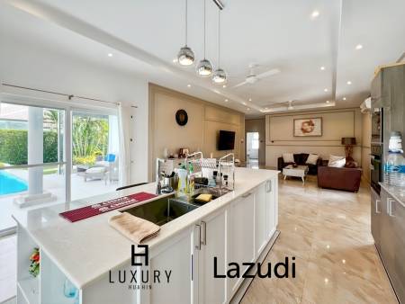 วิลล่า 3 ห้องนอนพร้อมสระว่ายน้ำในโครงการ Mali Signature ทับใต้ หัวหิน