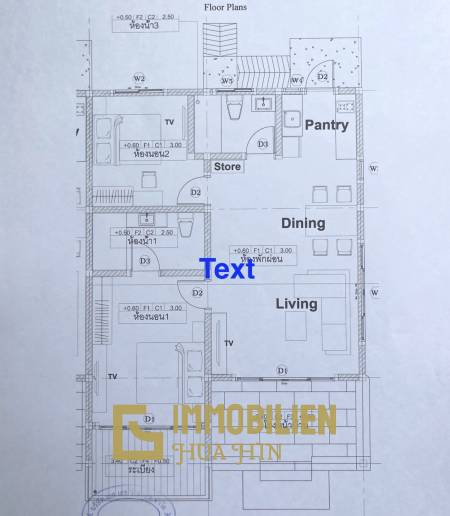 Eckhaus / 100 qm Wohnfläche / 2 Schlafzimmer