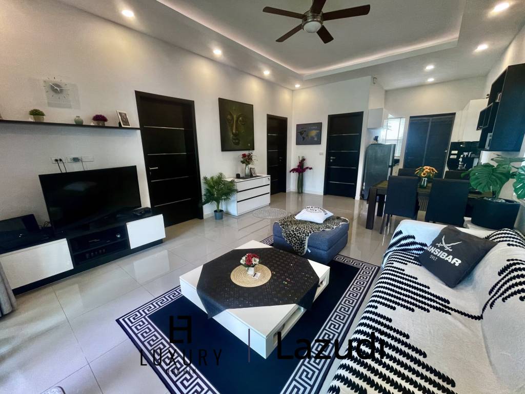 Corner house / 100 sq m living space / 2 bedrooms