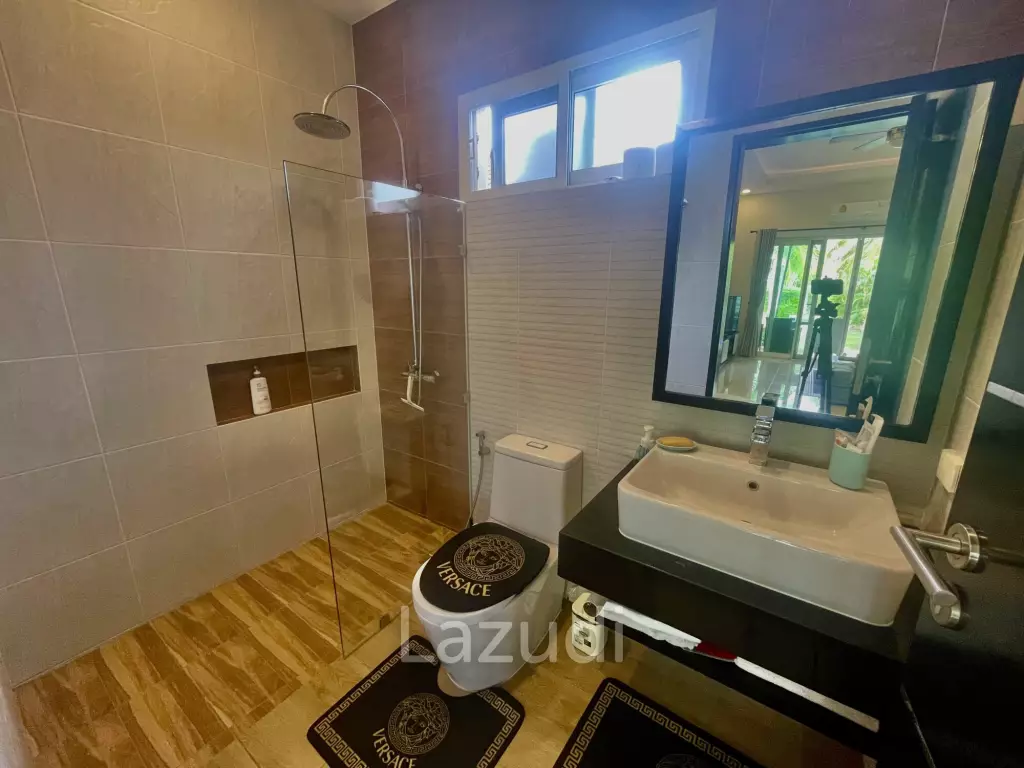 Corner house / 100 sq m living space / 2 bedrooms