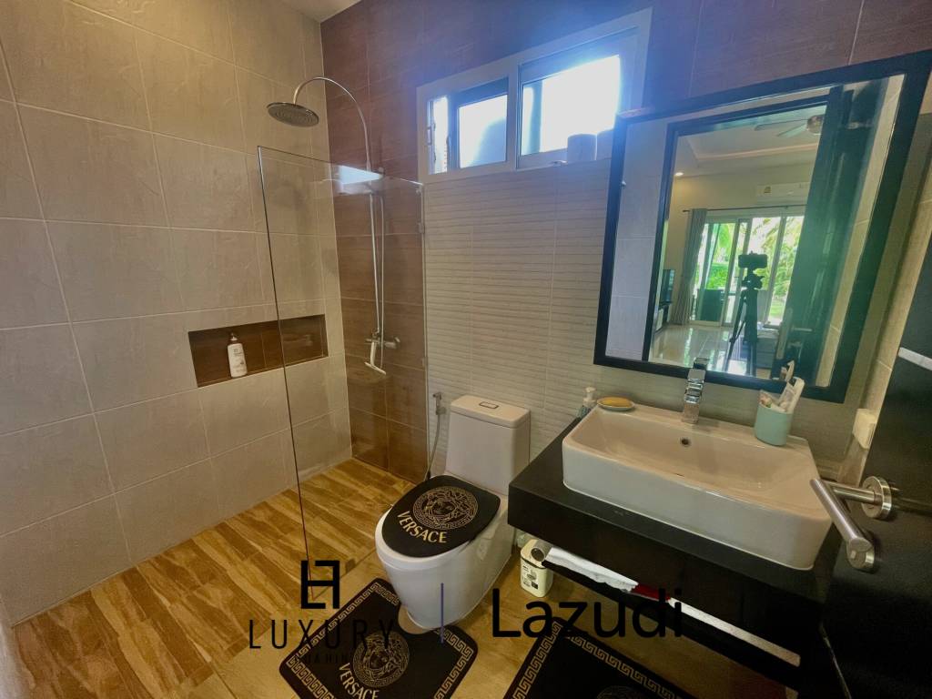 Corner house / 100 sq m living space / 2 bedrooms