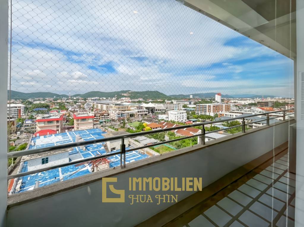 Moderne und luxuriöse Eigentumswohnung mit Meerblick im Baan Haad Hua Hin