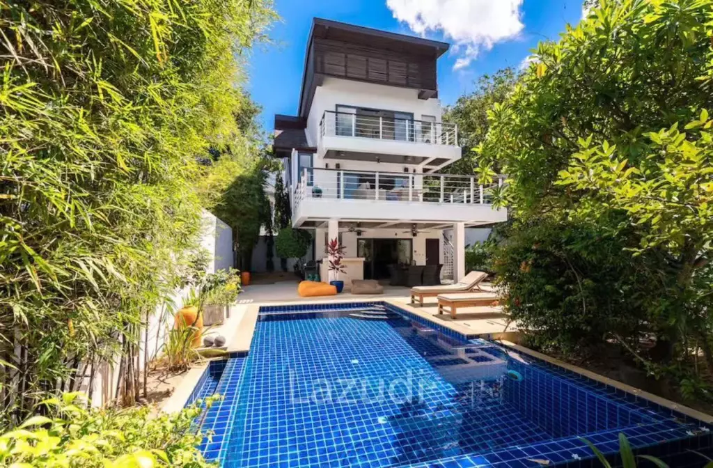 3-Bed Villa in Plai Laem | Private Pool & Tropical Garden