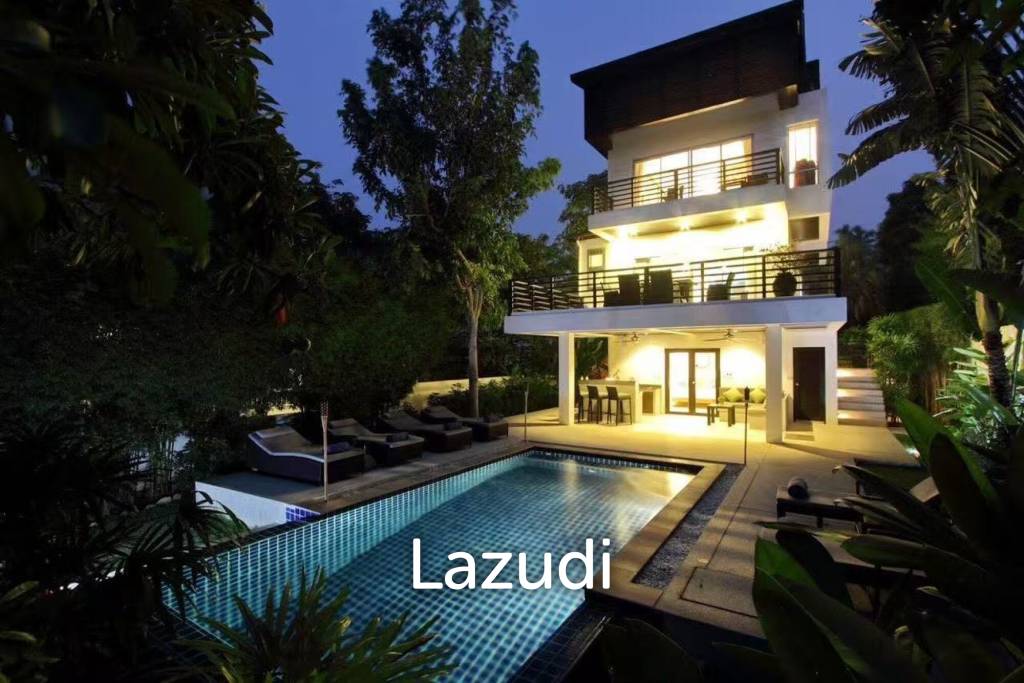 3-Bed Villa in Plai Laem | Private Pool & Tropical Garden