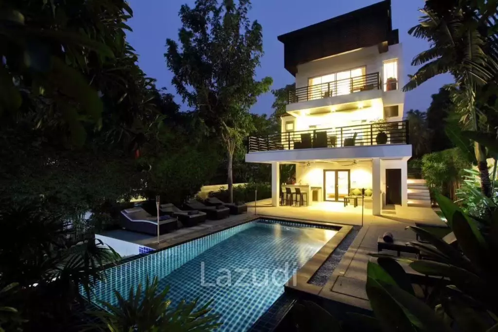 3-Bed Villa in Plai Laem | Private Pool & Tropical Garden