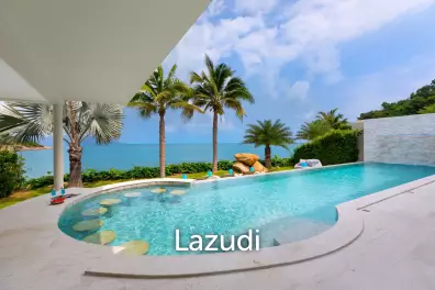 Blue Amber: Stunning Beachfront Luxury 4-Bedroom Villa