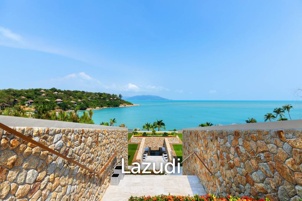 Blue Amber: Stunning Beachfront Luxury 4-Bedroom Villa