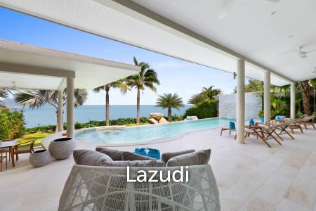 Blue Amber: Stunning Beachfront Luxury 4-Bedroom Villa