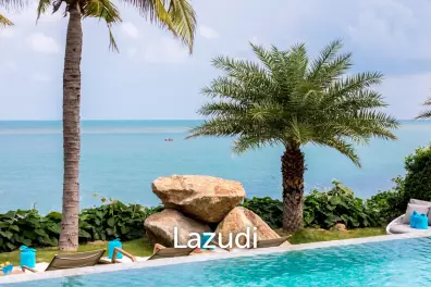 Blue Amber: Stunning Beachfront Luxury 4-Bedroom Villa