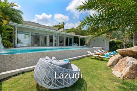 Blue Amber: Stunning Beachfront Luxury 4-Bedroom Villa