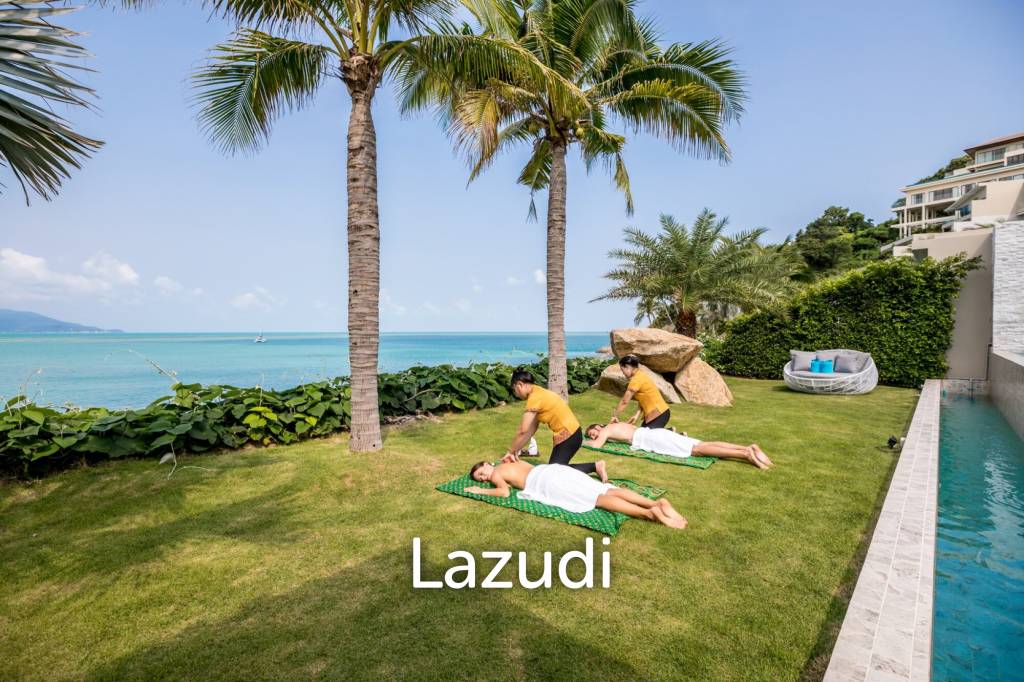 Blue Amber: Stunning Beachfront Luxury 4-Bedroom Villa