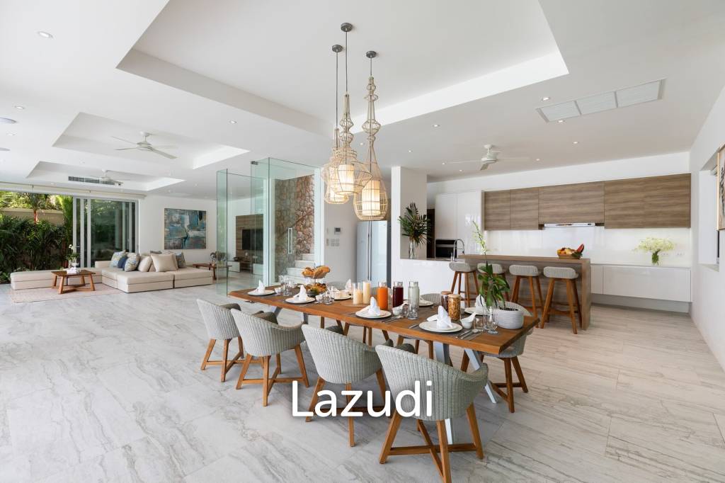 Blue Amber: Stunning Beachfront Luxury 4-Bedroom Villa