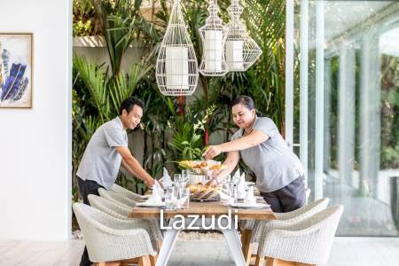 Blue Amber: Stunning Beachfront Luxury 4-Bedroom Villa