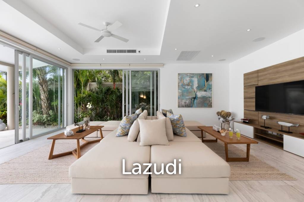 Blue Amber: Stunning Beachfront Luxury 4-Bedroom Villa