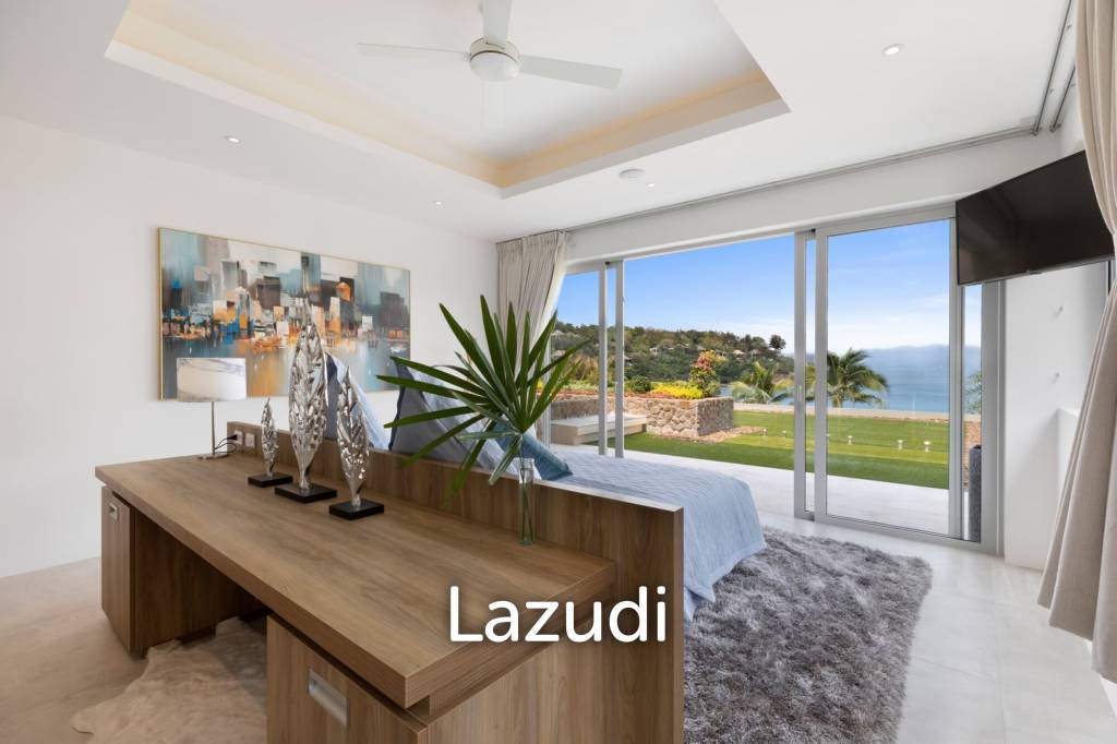 Blue Amber: Stunning Beachfront Luxury 4-Bedroom Villa