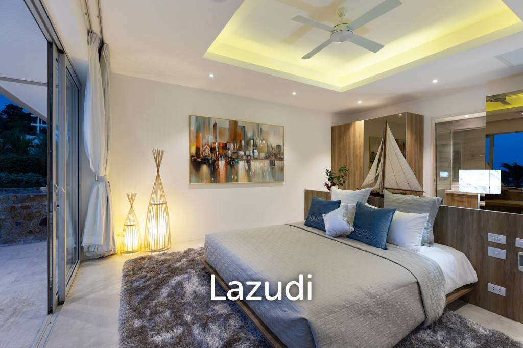 Blue Amber: Stunning Beachfront Luxury 4-Bedroom Villa