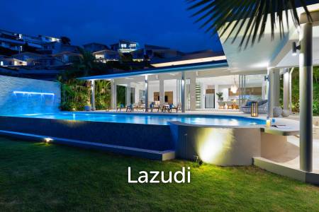 Blue Amber: Stunning Beachfront Luxury 4-Bedroom Villa