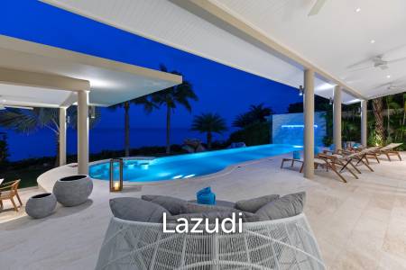 Blue Amber: Stunning Beachfront Luxury 4-Bedroom Villa