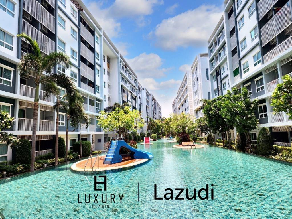 Modern Fully Furnished Studio Room in The Trust Condo Hua Hin