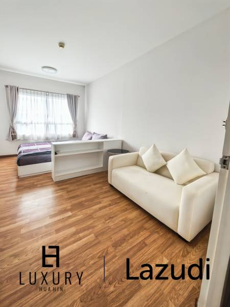 Modern Fully Furnished Studio Room in The Trust Condo Hua Hin