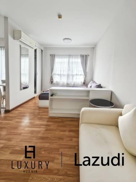 Modern Fully Furnished Studio Room in The Trust Condo Hua Hin