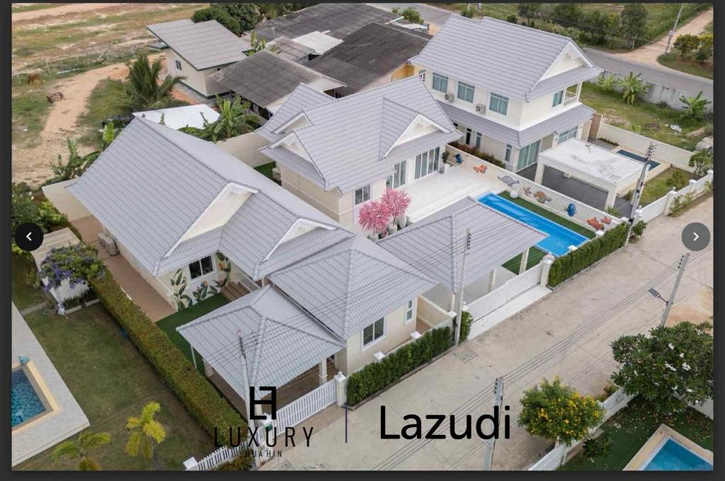 Single-Story Home 3 Bedroom, near Hua Hin and Cha-Am