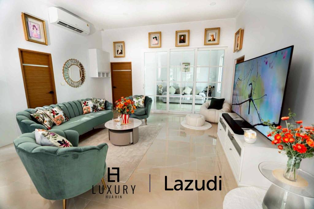 Single-Story Home 3 Bedroom, near Hua Hin and Cha-Am