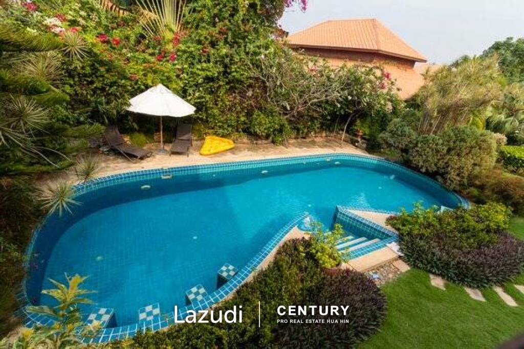 WHITE LOTUS 2 : Bali Style Pool Villa On Spacious Plot