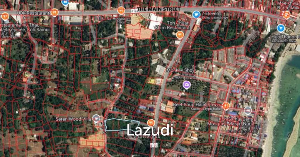 Hot Priced Flat Land 500m to the Beach in Hua Thanon