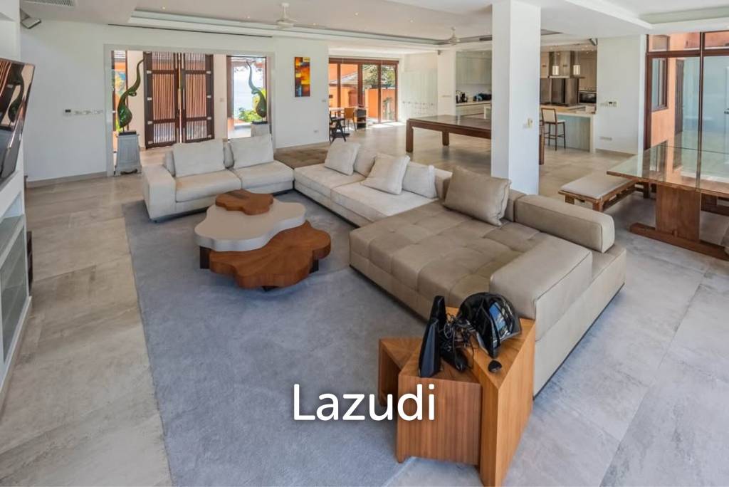 Super Luxury Sea View 7-Bedroom Pool Villa for Rent in Panwa