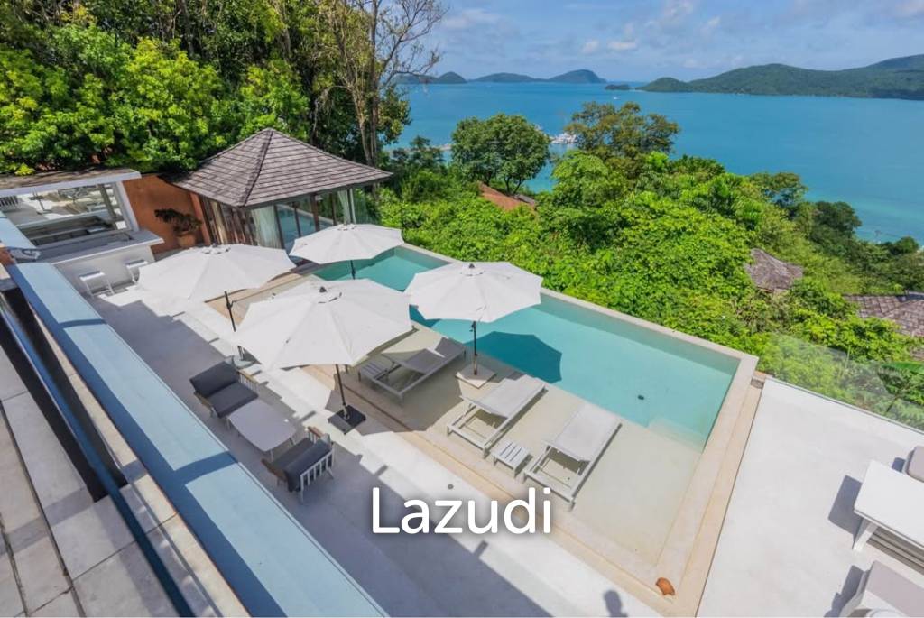 Super Luxury Sea View 7-Bedroom Pool Villa for Rent in Panwa