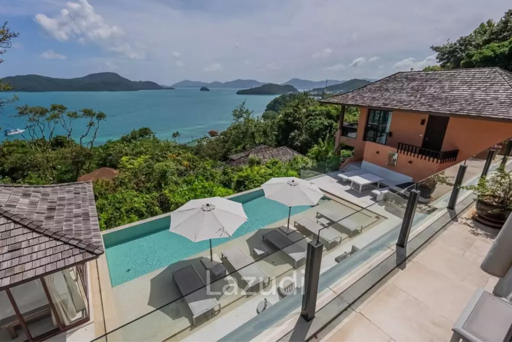 Super Luxury Sea View 7-Bedroom Pool Villa for Rent in Panwa