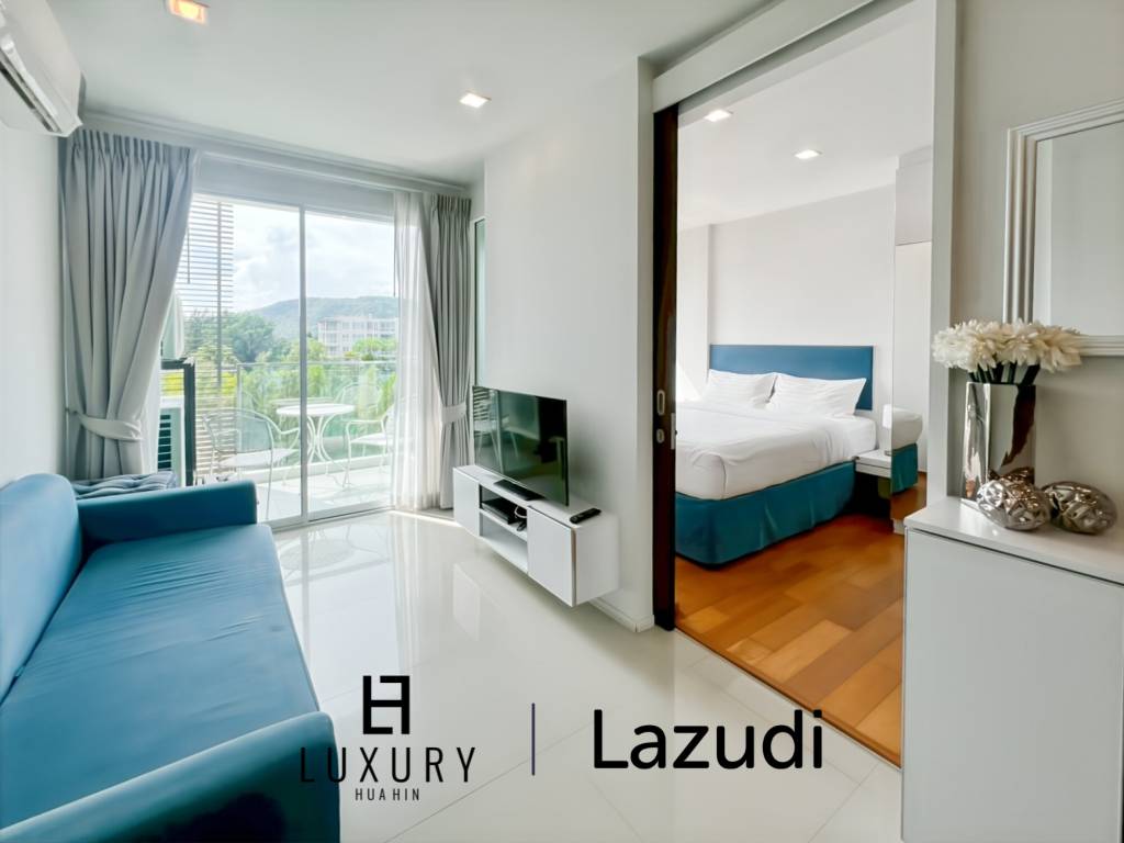 1-Bed Condo With Mountain View in Baan View Viman Hua Hin