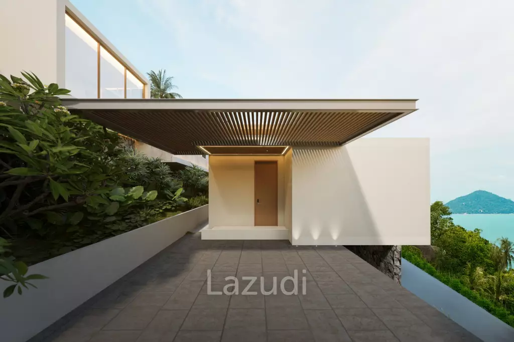 Luxury 3-Bed Sea Views Villa in Plai Laem