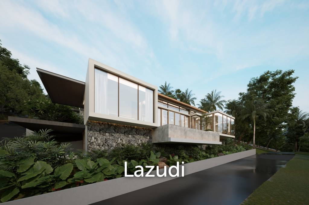 Luxury 3-Bed Sea Views Villa in Plai Laem