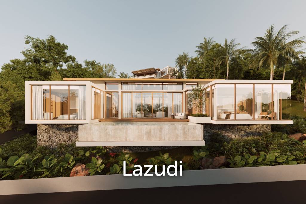 Luxury 3-Bed Sea Views Villa in Plai Laem