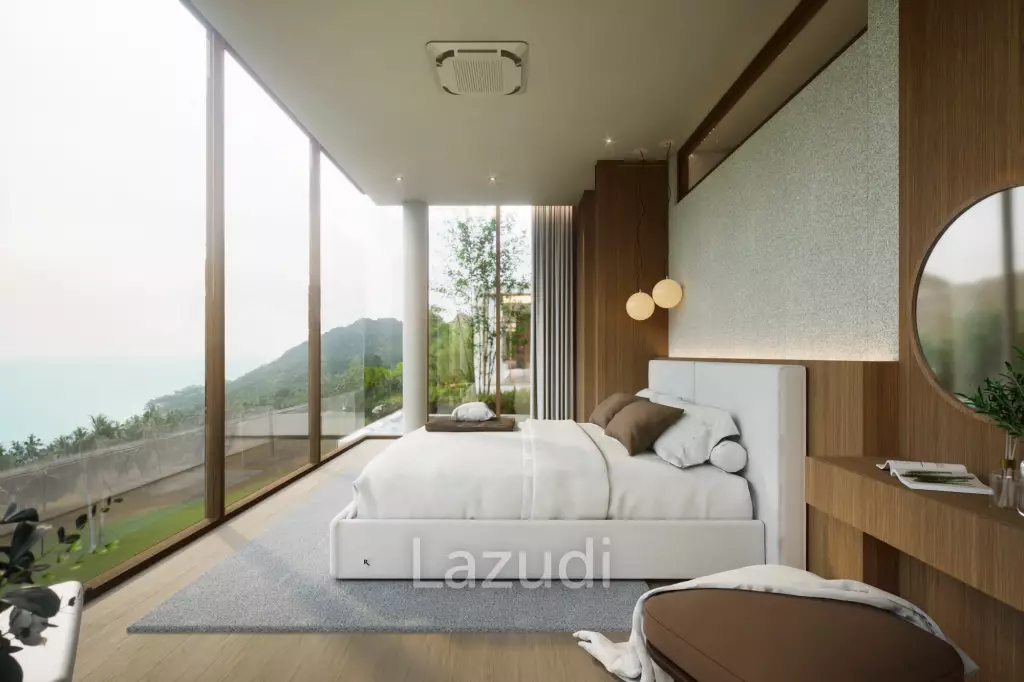 Luxury 3-Bed Sea Views Villa in Plai Laem