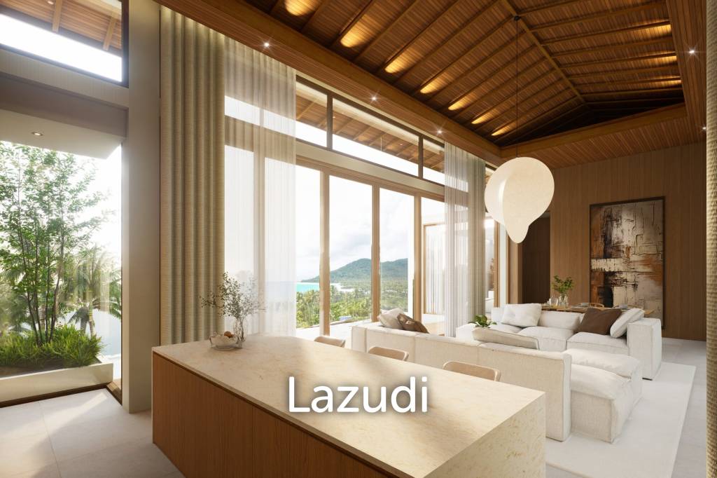 Luxury 3-Bed Sea Views Villa in Plai Laem
