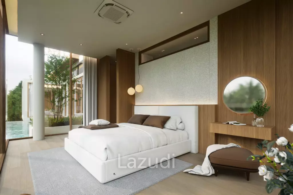 Luxury 3-Bed Sea Views Villa in Plai Laem