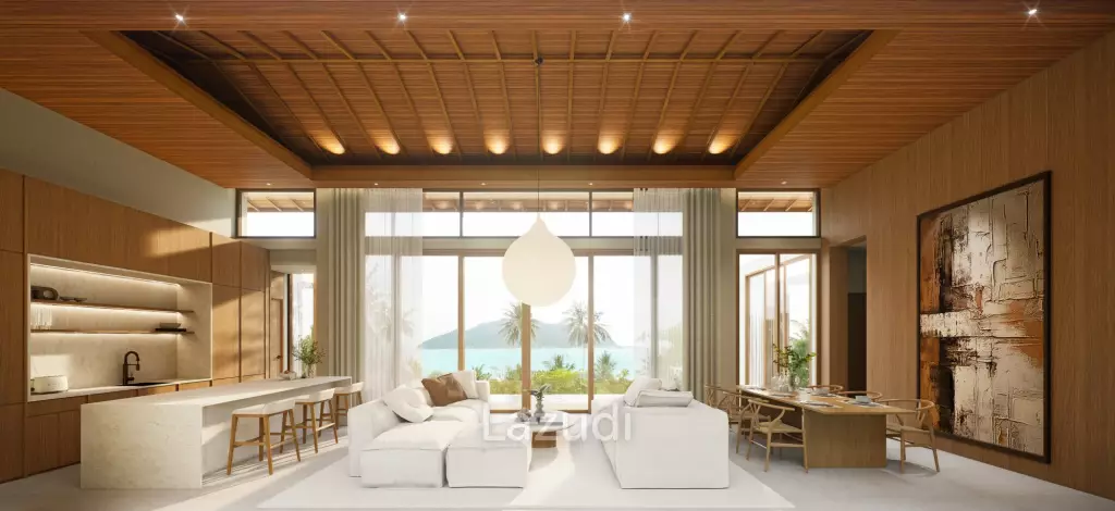Luxury 3-Bed Sea Views Villa in Plai Laem