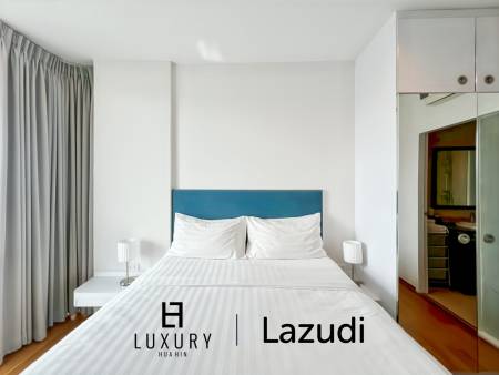 Modern 1-Bed Condo on Top Floor in Baan View Viman