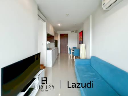 Modern 1-Bed Condo on Top Floor in Baan View Viman