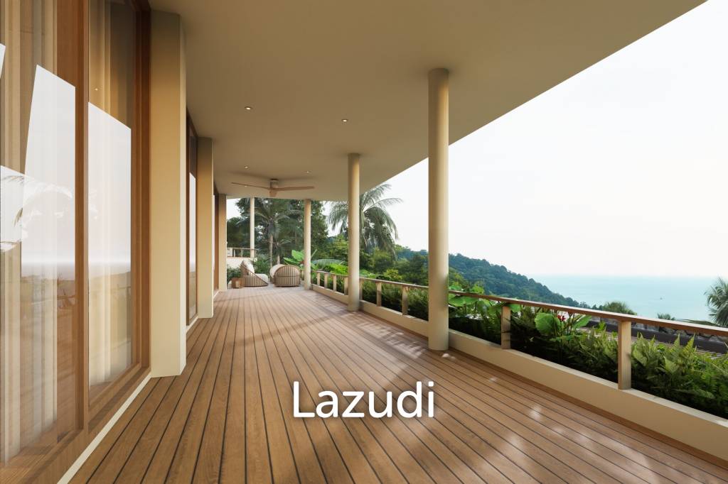 Luxury 4-Bed Sea Views Villa in Plai Laem