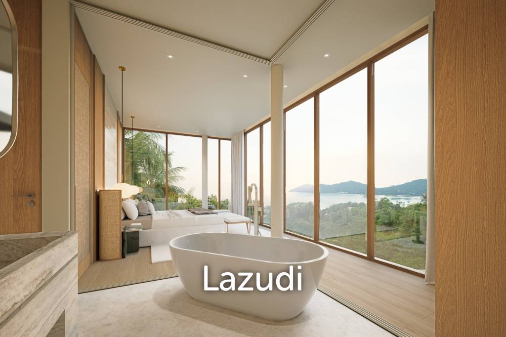 Luxury 4-Bed Sea Views Villa in Plai Laem