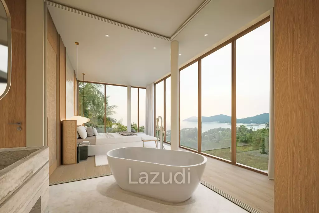 Luxury 4-Bed Sea Views Villa in Plai Laem