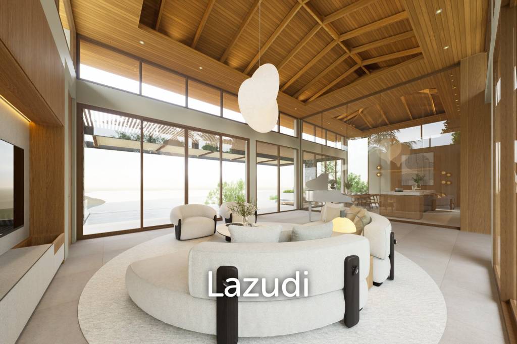 Luxury 4-Bed Sea Views Villa in Plai Laem
