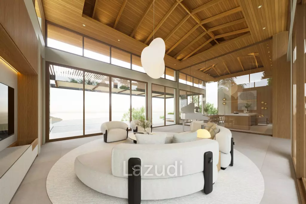 Luxury 4-Bed Sea Views Villa in Plai Laem