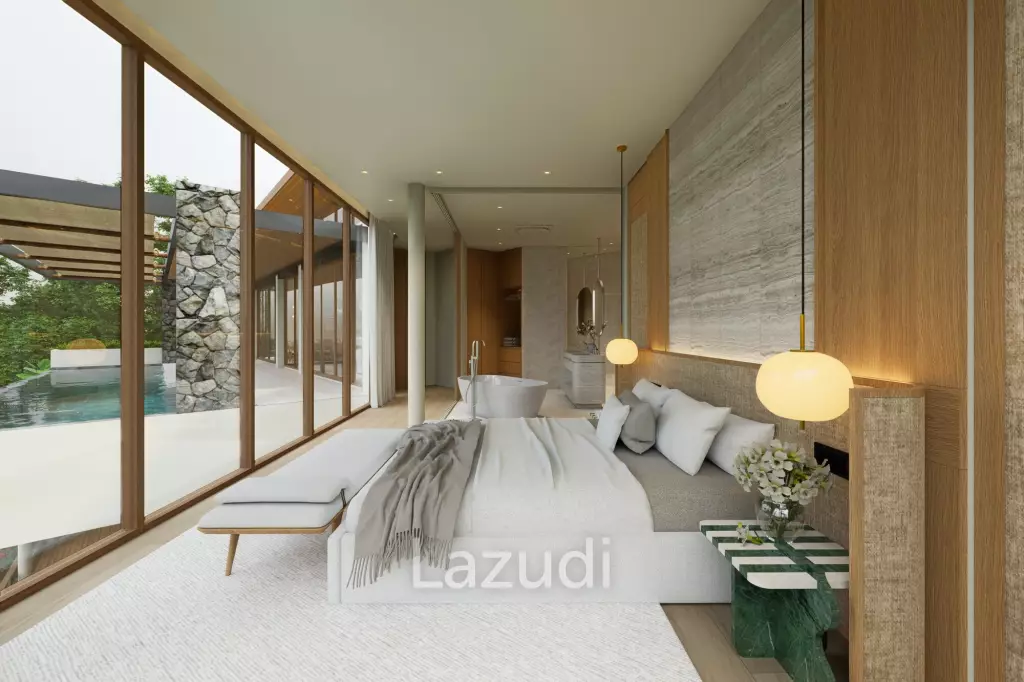 Luxury 4-Bed Sea Views Villa in Plai Laem